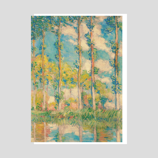 Blank Card | Claude Monet: The Poplars #373331KZB