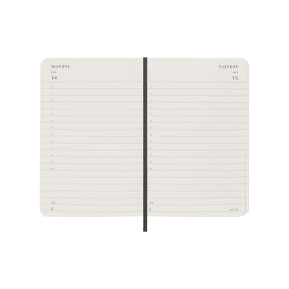 2025 Pocket Planner | DAILY Softcover - BLACK