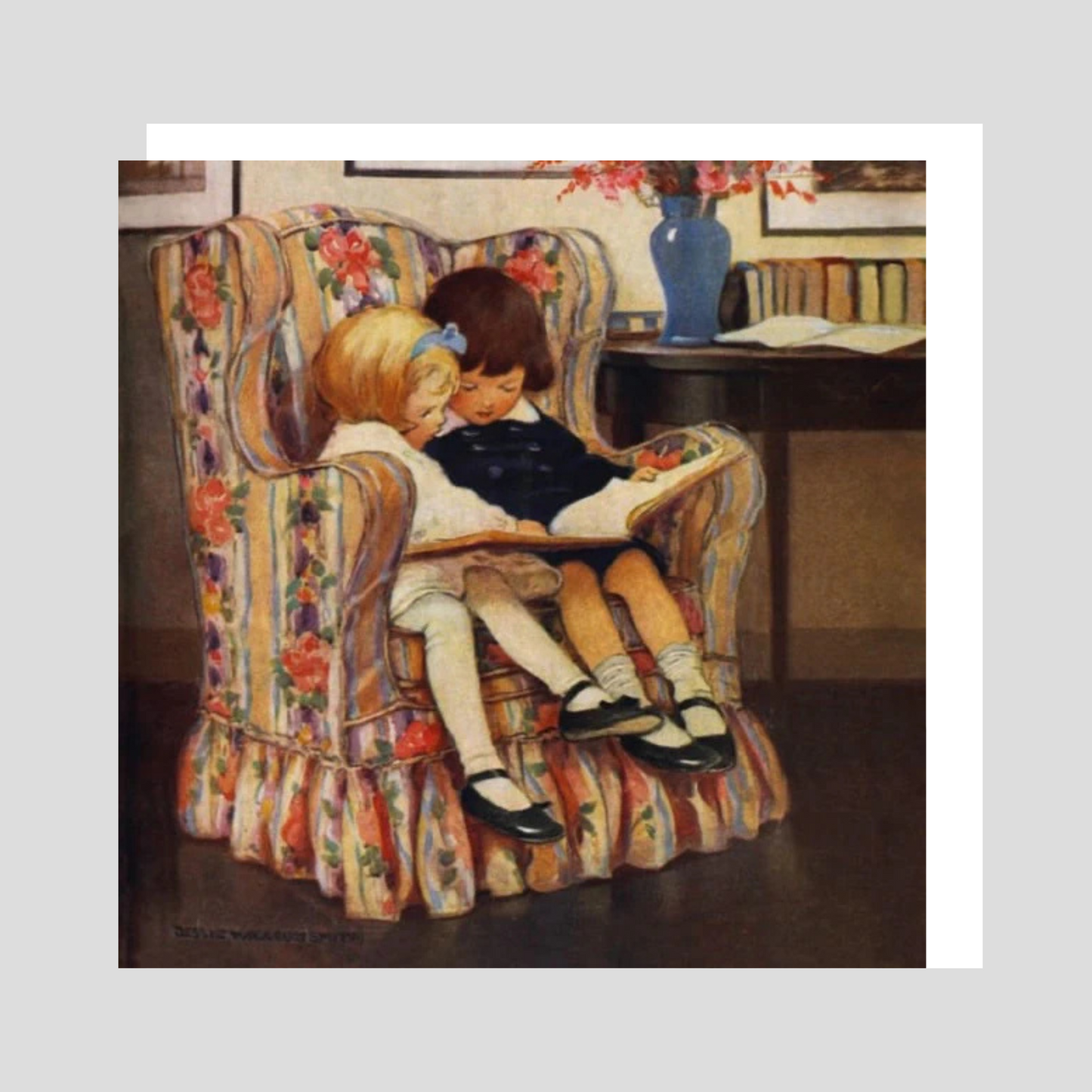 Blank Card | Jessie Willcox Smith: Sitting Pretty #215433KZH