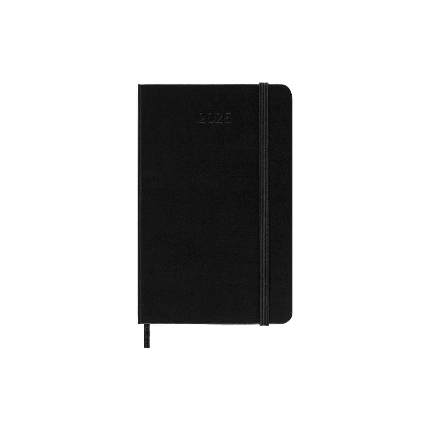 2025 Pocket Planner | WEEKLY Vertical Hardcover - BLACK