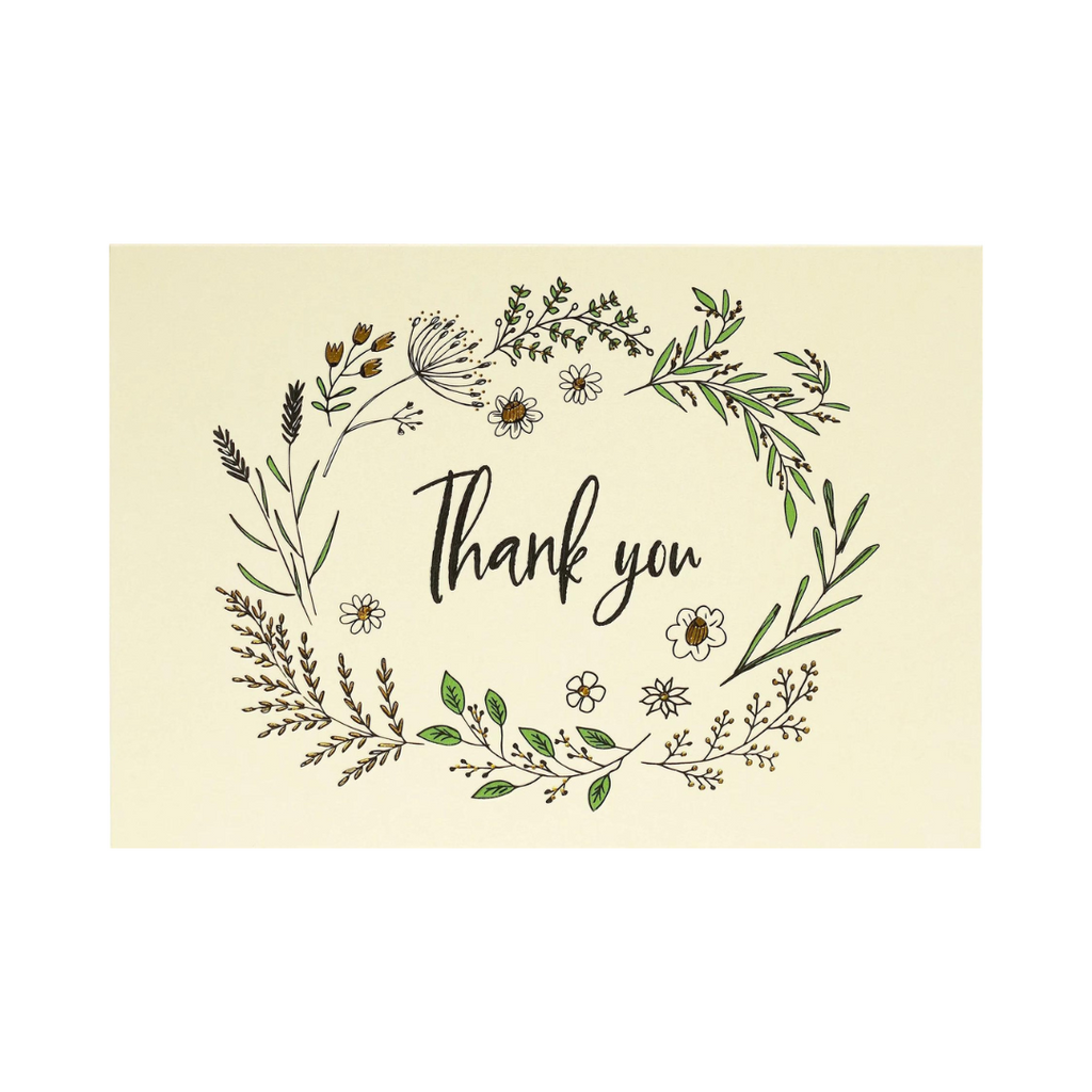 Thank You Note Box | NATIVE BOTANICALS #334541-2