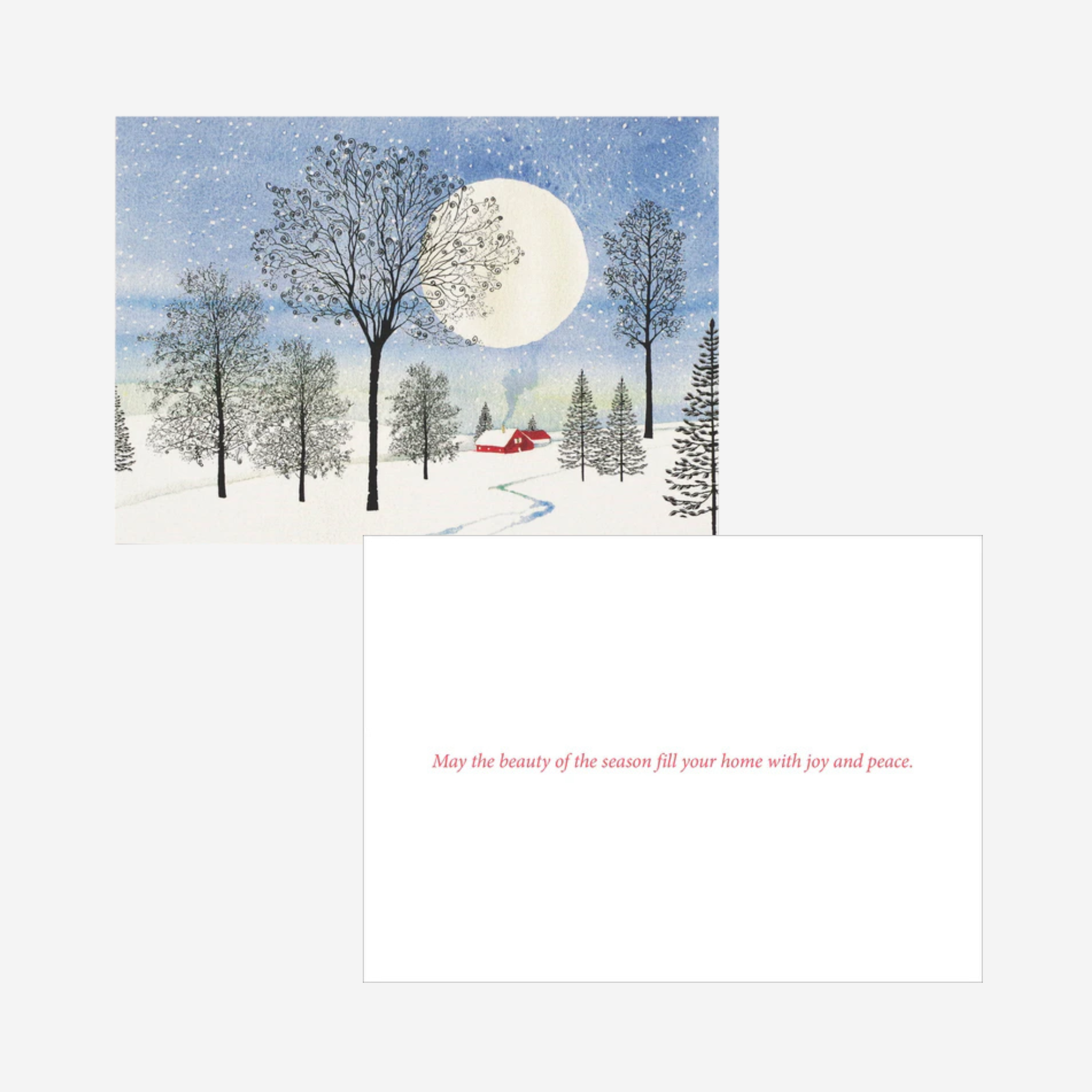 Christmas Boxed Cards | MOONLIT COTTAGE #326805-2