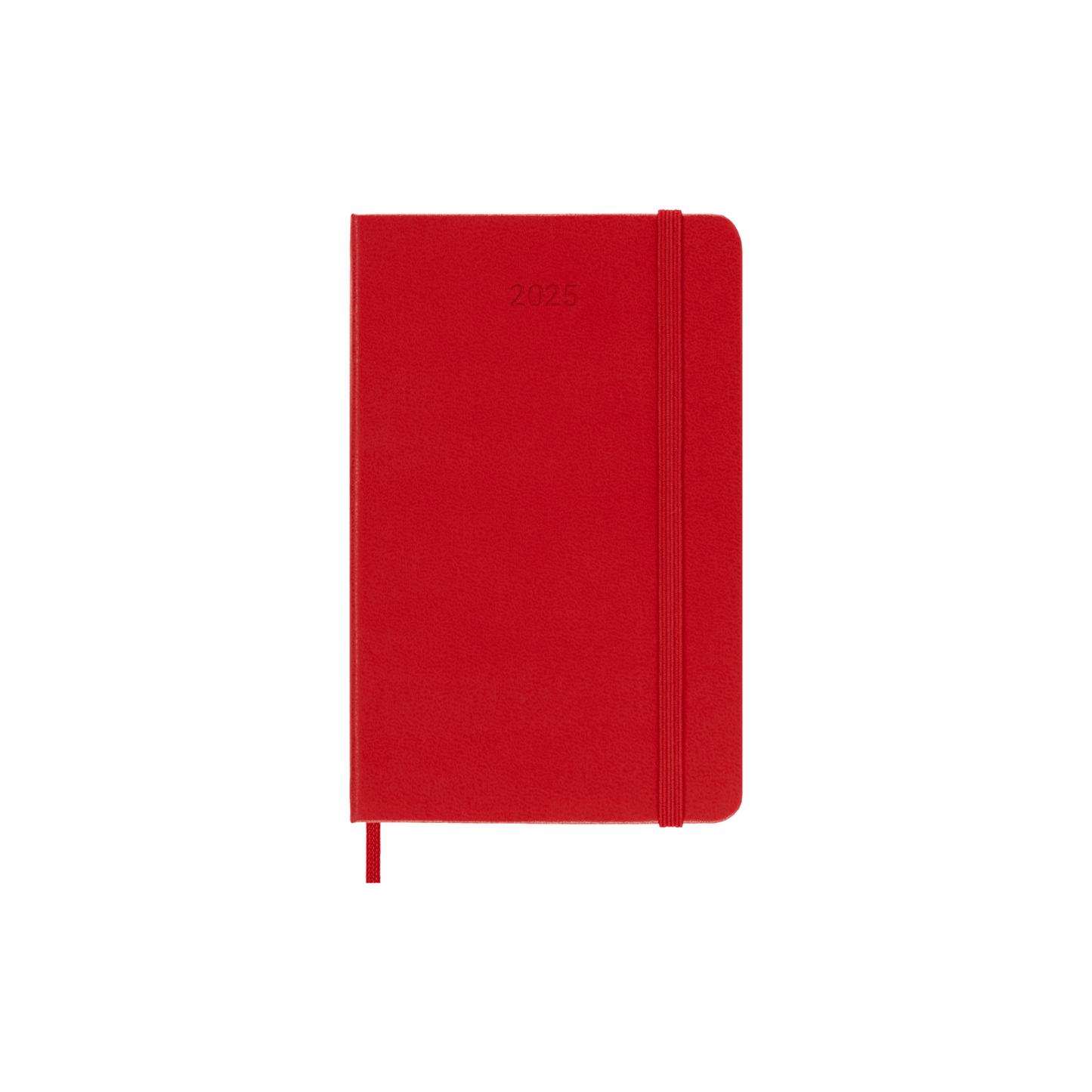 2025 Pocket Planner | WEEKLY Notebook Hardcover - RED