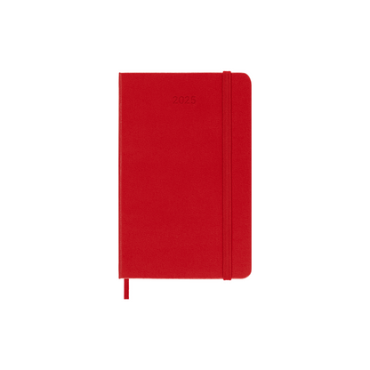 2025 Pocket Planner | DAILY Hardcover - RED