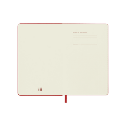 2025 Pocket Planner | WEEKLY Notebook Hardcover - RED