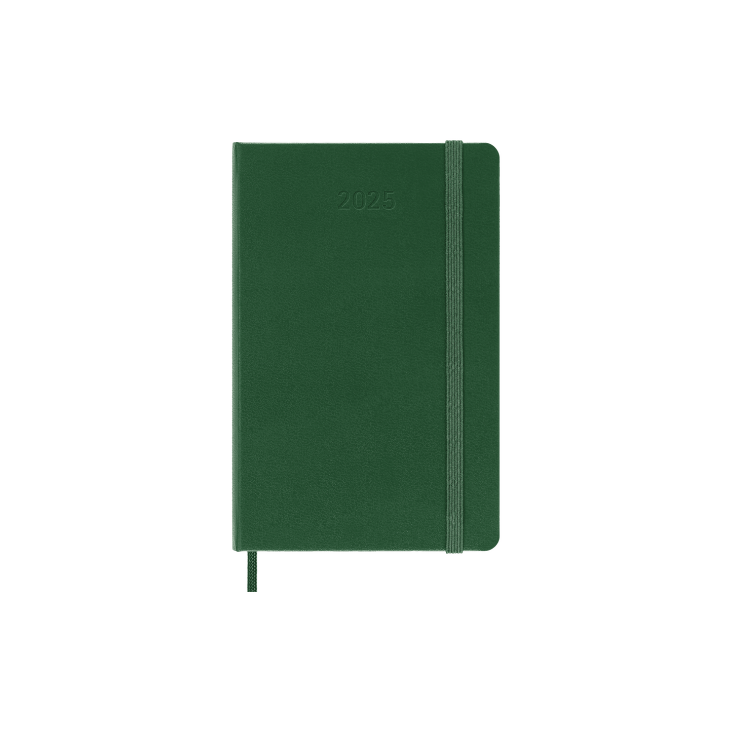 2025 Pocket Planner | WEEKLY Notebook Hardcover - GREEN