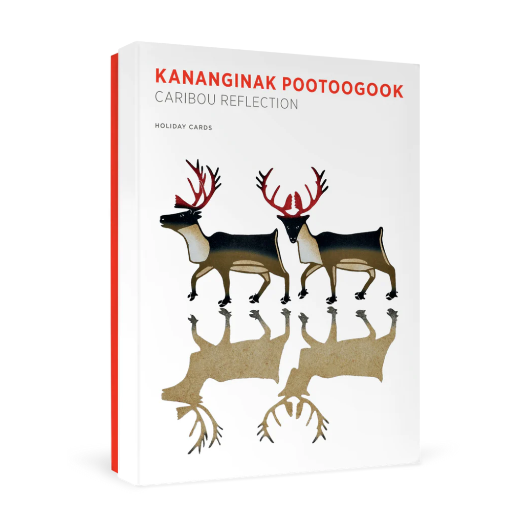 Grenade | Cartes de Noël en boîte - POOTOOGOOK CARIBOU #C314