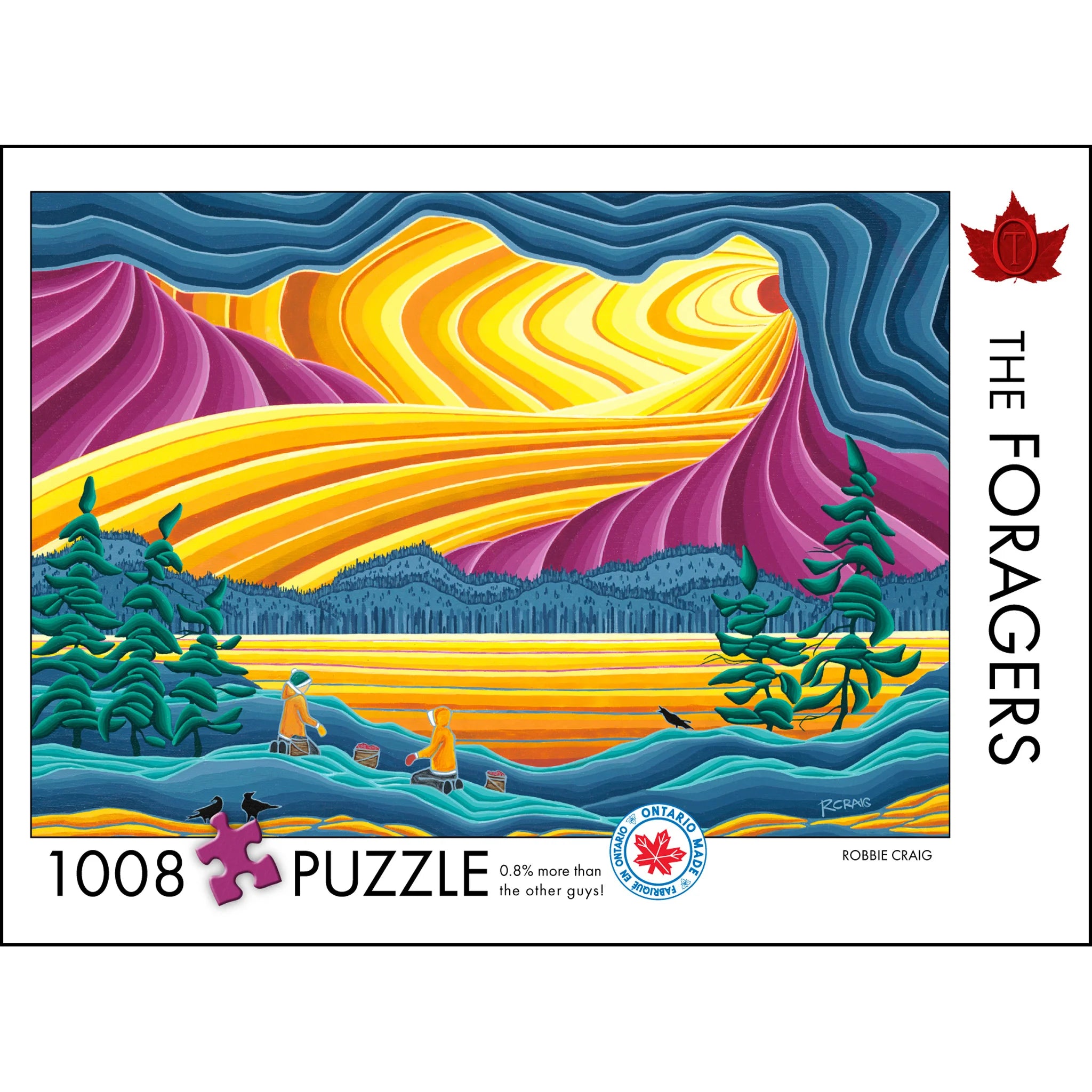 Puzzle 1008 PC | Robbie Craig: The Forragers #15-113