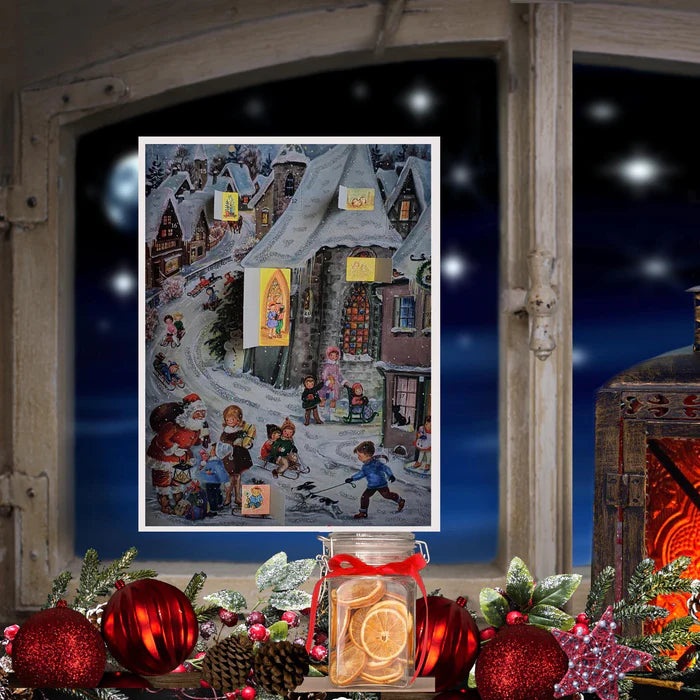 Advent Calendar | Small (A4) - Fun with the Sledge #812
