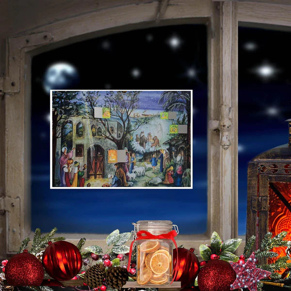 Advent Calendar | Small (A4) - Stable of Bethlehem #811