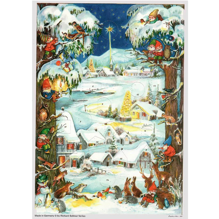 Advent Calendar | Small (A4) - Winter Village #66