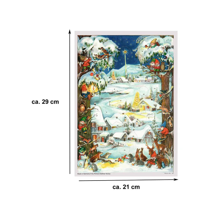 Advent Calendar | Small (A4) - Winter Village #66