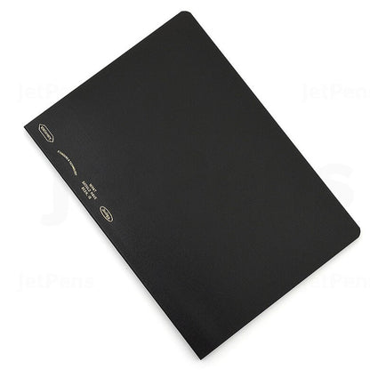 018 Editor's Series | 1/2 Year A5 Notebook (BLANK) - BLACK #S4143