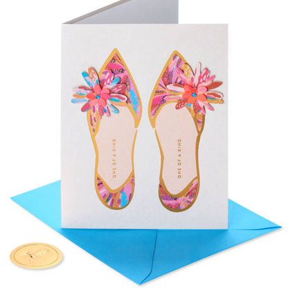 Mother's Day Card | FLORAL SHOES #6981630