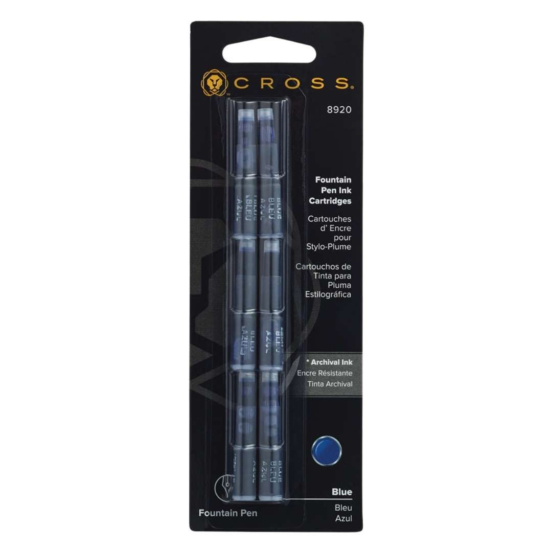 Fountain Pen Refill | Pack of 6 - BLUE #8920