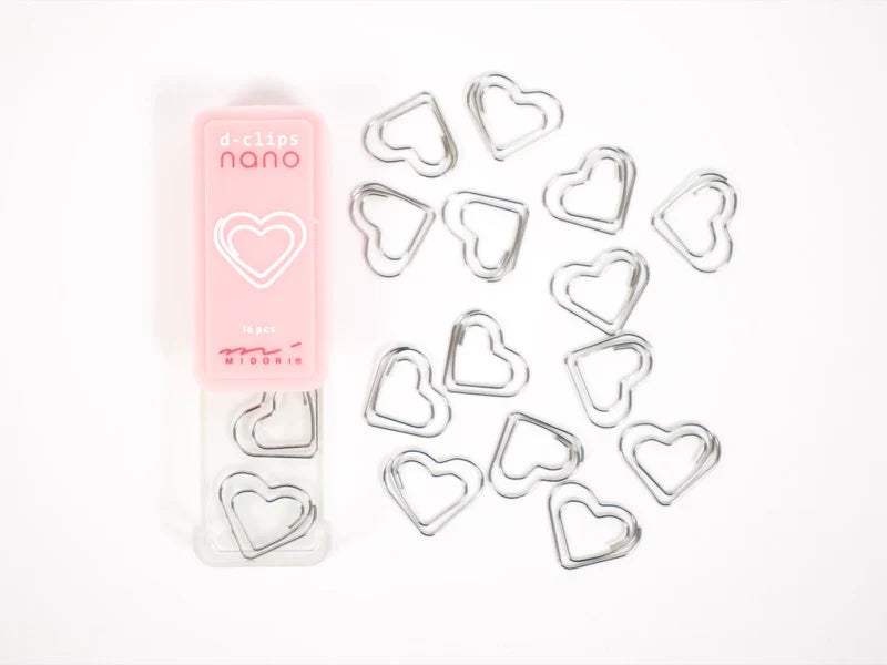 Paper Clips | D-Clips Nano - HEART #43383-006