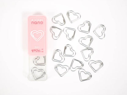 Paper Clips | D-Clips Nano - HEART #43383-006