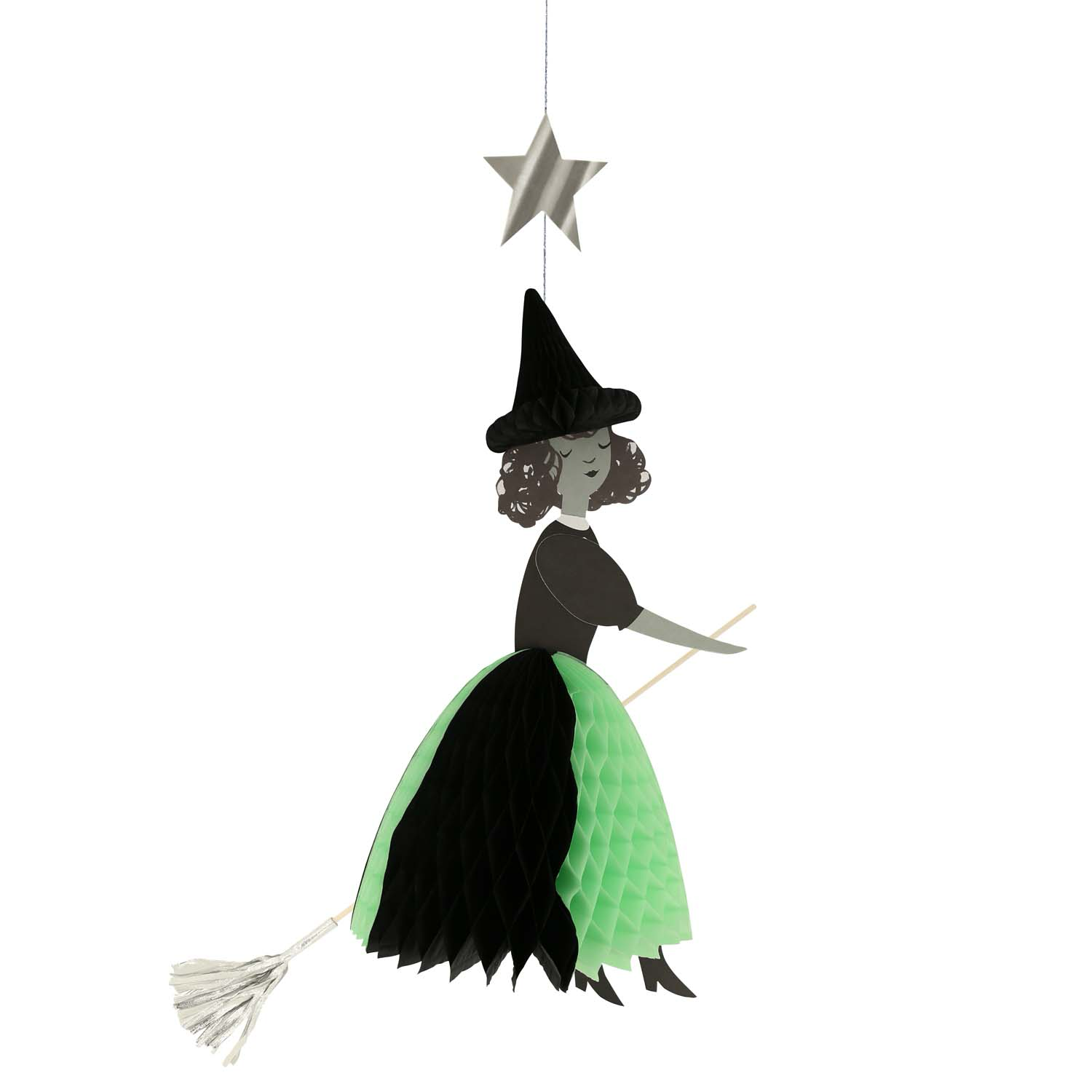 Halloween Decor | Flying Honeycomb Witches #279213