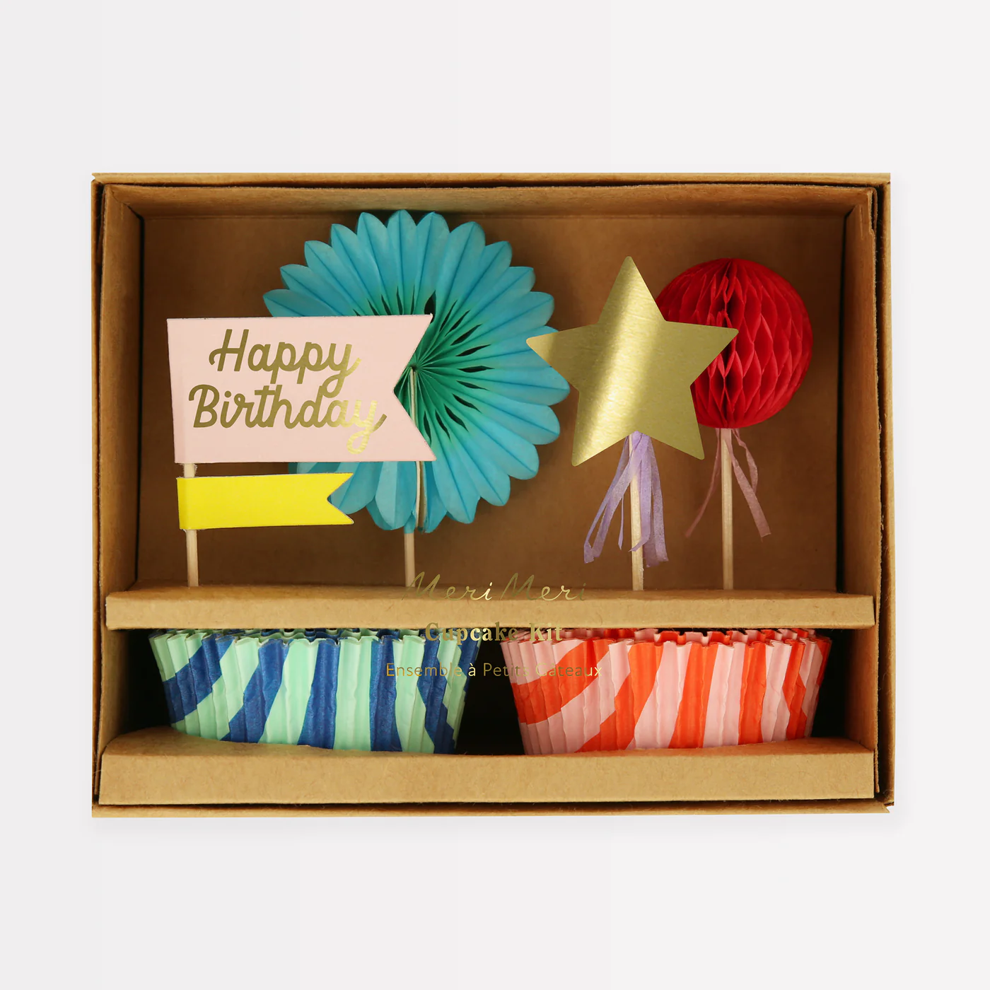 Cupcake Kit | STRIPE BIRTHDAY #273920