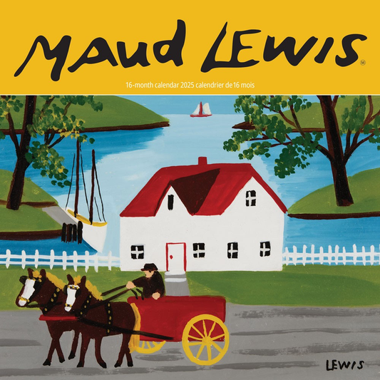 2025 Small Wall Calendar | 7" X 7" - MAUD LEWIS