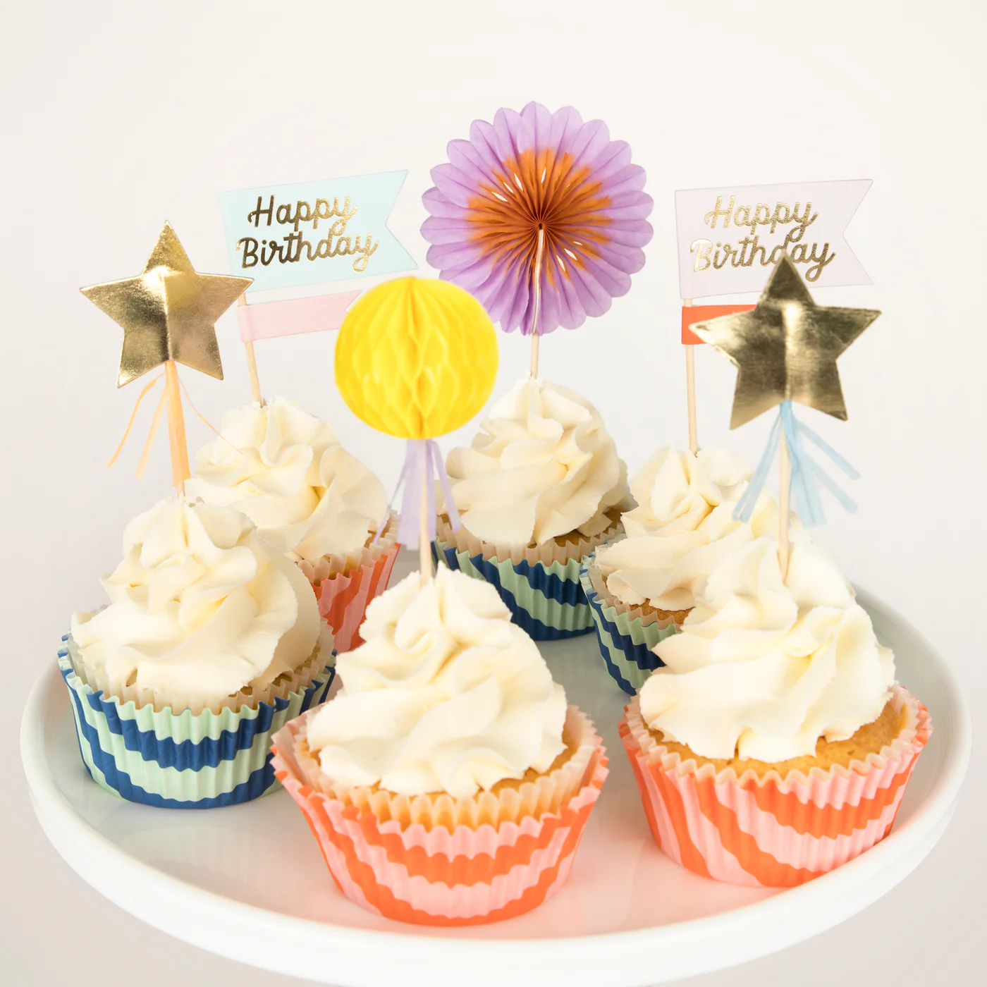 Cupcake Kit | STRIPE BIRTHDAY #273920