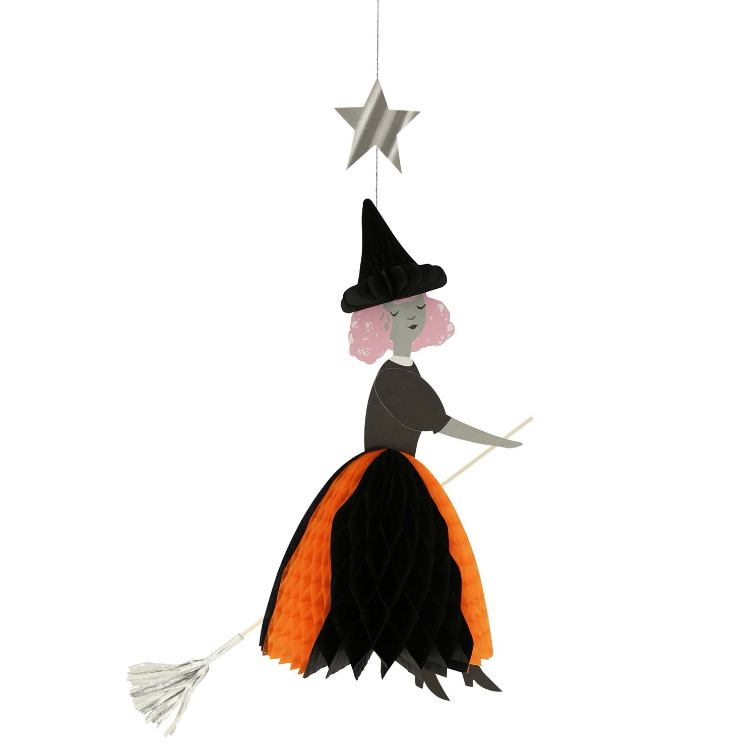 Halloween Decor | Flying Honeycomb Witches #279213
