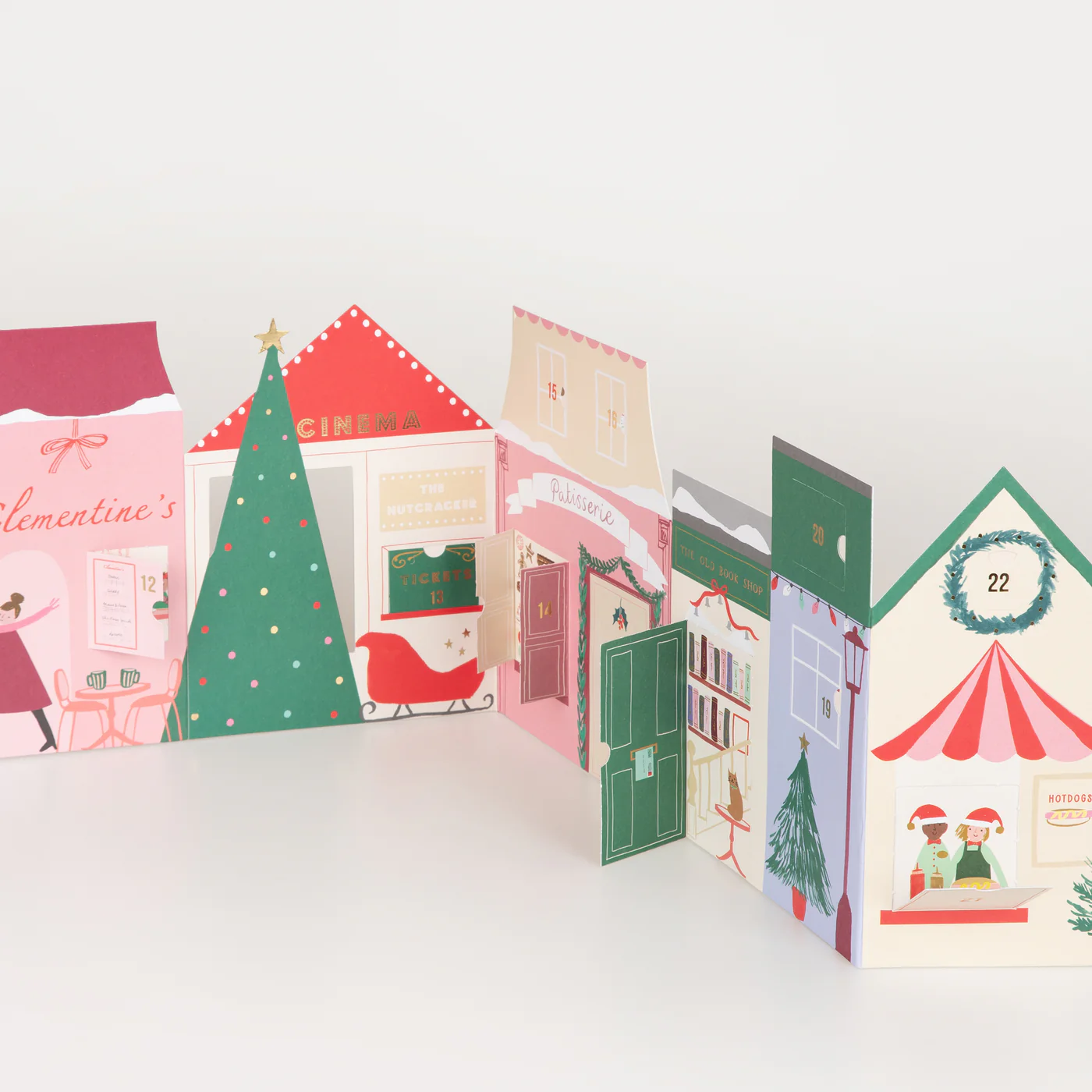 Advent Calendar | Concertina Christmas Street #279114