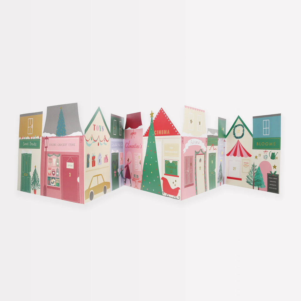 Advent Calendar | Concertina Christmas Street #279114