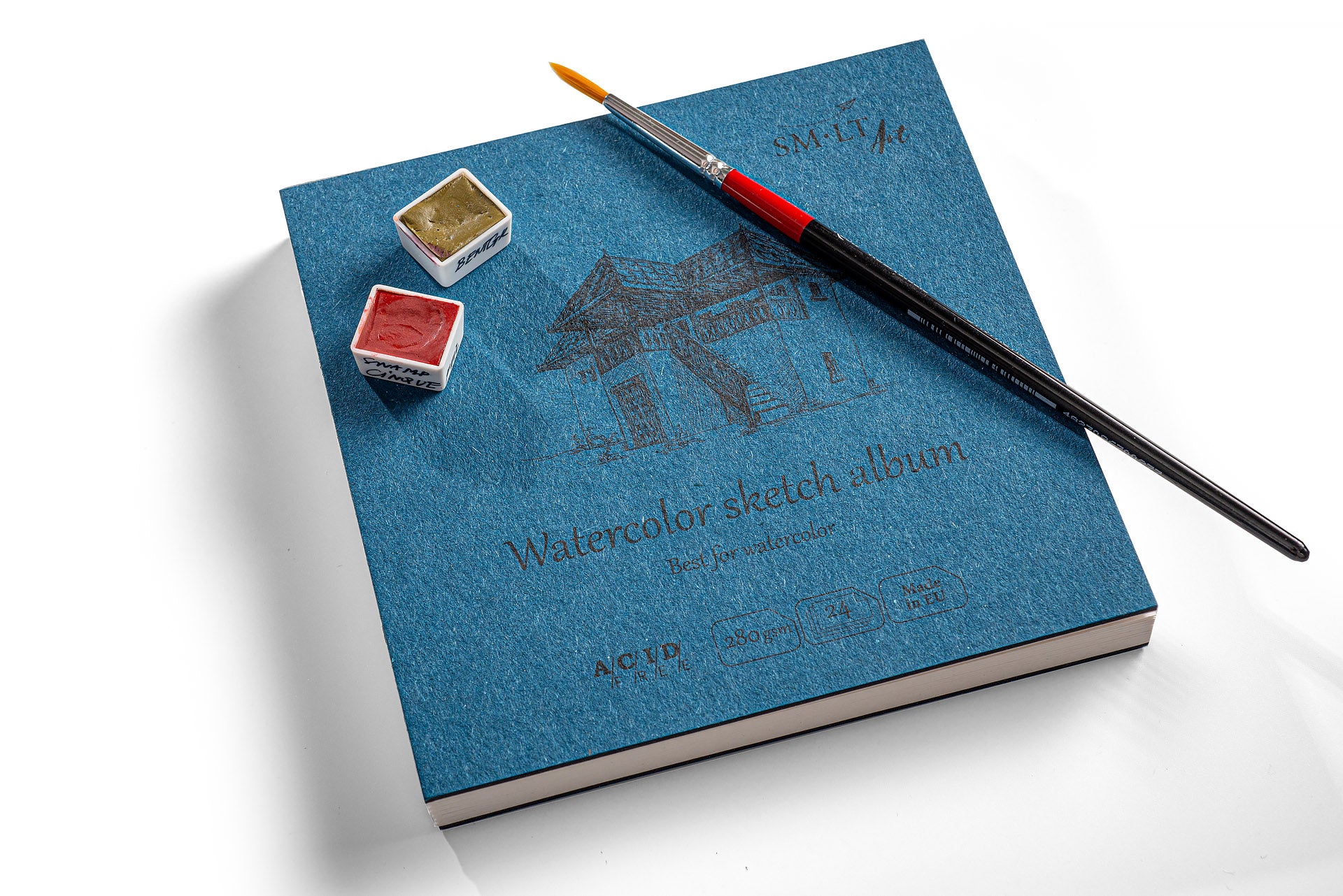 Mini Square Pad | Watercolour Sketch Album