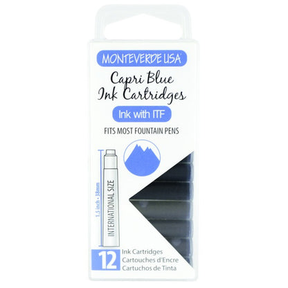 Ink Cartridges | Pack of 12 - CAPRI BLUE #G305CB