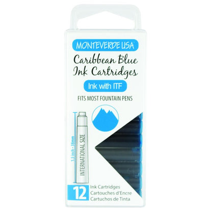 Ink Cartridges | Pack of 12 - CARIBBEAN BLUE #G305CU