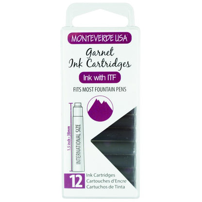 Ink Cartridges | Gemstone Collection (Pack of 12) - GARNET #G305GA