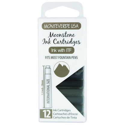 Ink Cartridges | Gemstone Collection (Pack of 12) - MOONSTONE #G305MS