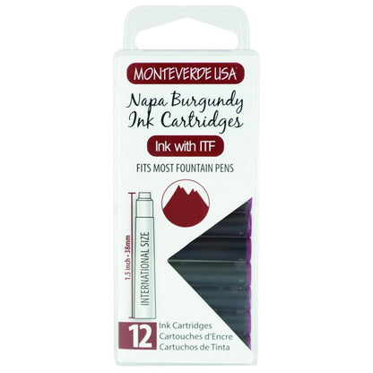 Ink Cartridges | Pack of 12 - NAPA BURGUNDY #G305NB