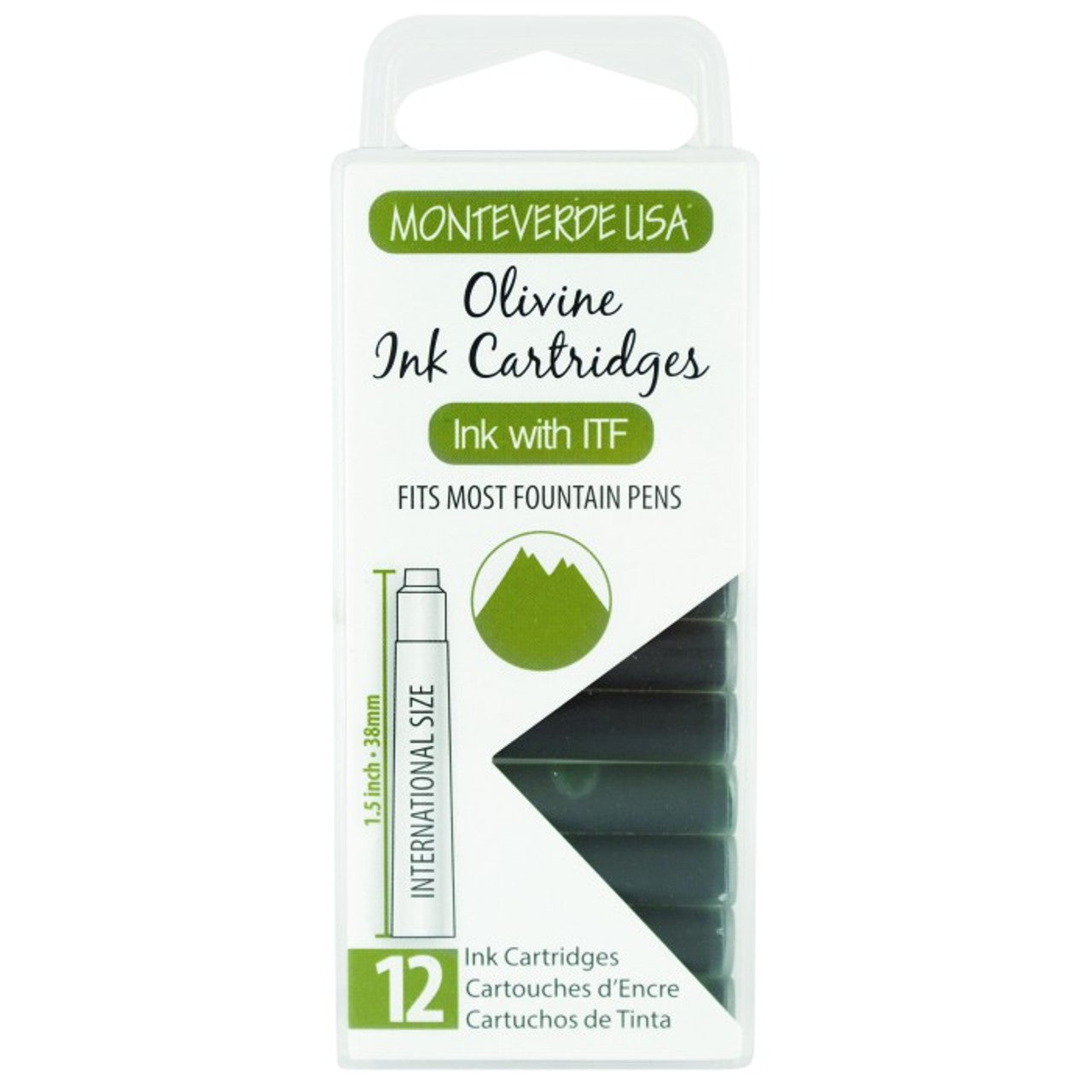 Ink Cartridges | Gemstone Collection (Pack of 12) - OLIVINE #G305OL