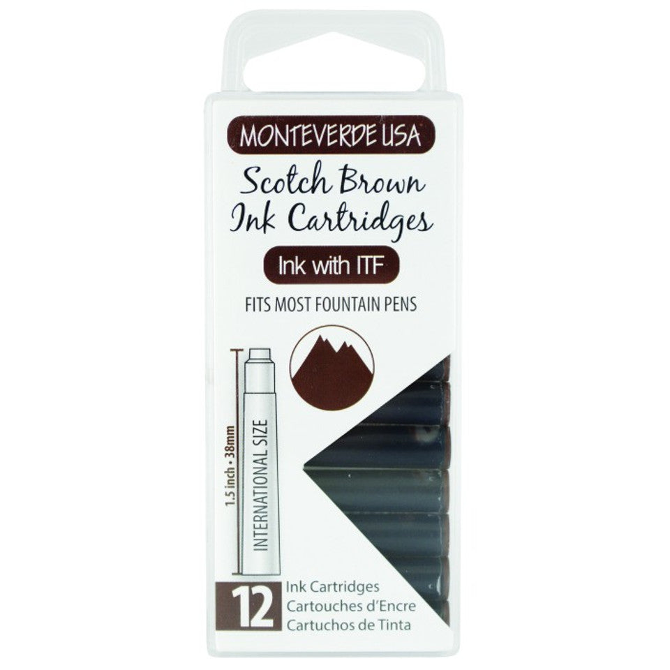 Ink Cartridges | Pack of 12 - SCOTCH BROWN #G305SB