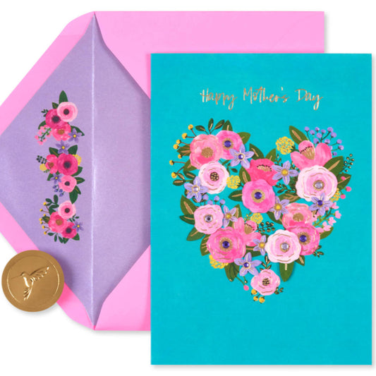 Mother's Day Card | BOTANICAL HEART #6981483