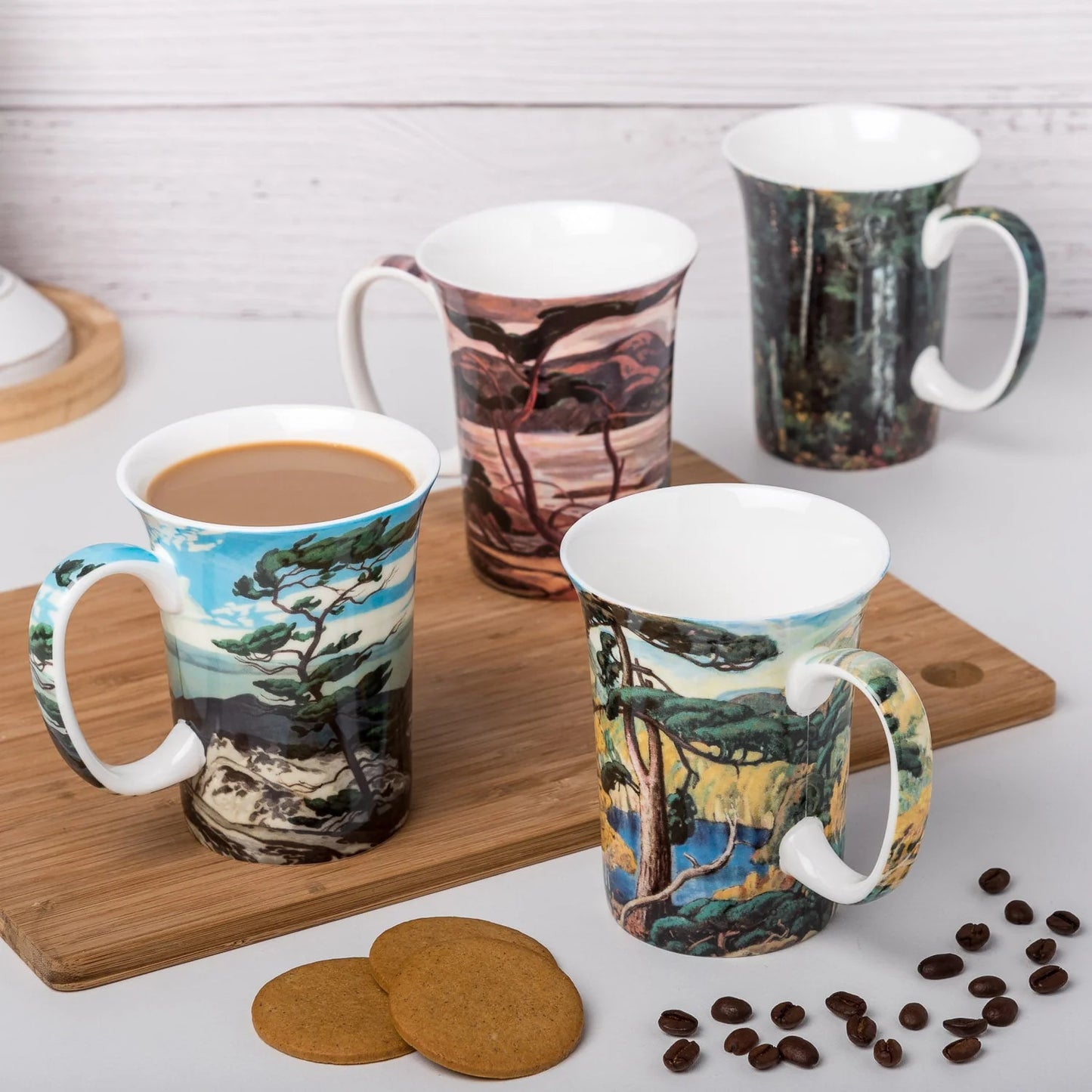 Mug Gift Set | Set of 4 - Group of Seven #MC020011