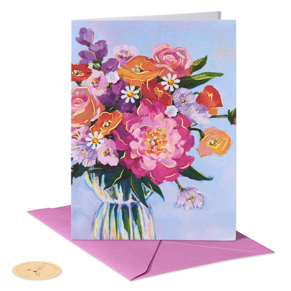 Valentine's Card | FLORAL BOUQUET #V7152316