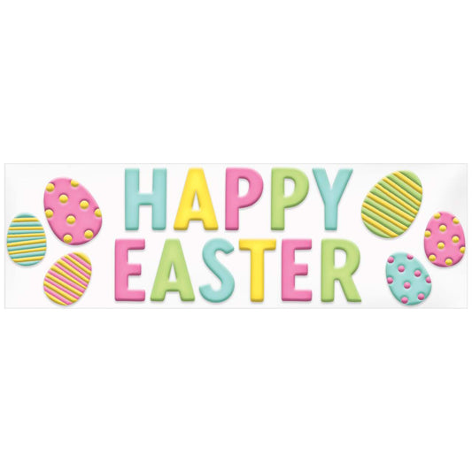Decoration | Gel Cling Pack – HAPPY EASTER #220534-1