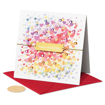 Valentine's Card | RAINBOW HEARTS #V7152338