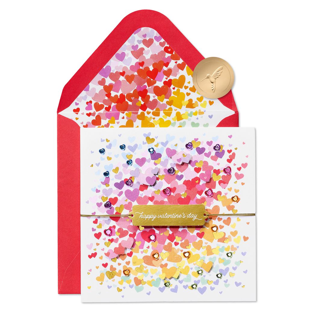 Valentine's Card | RAINBOW HEARTS #V7152338