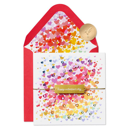 Valentine's Card | RAINBOW HEARTS #V7152338