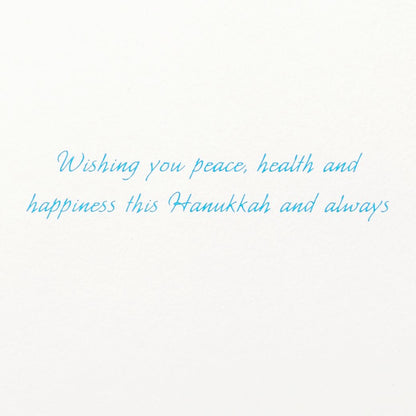 Hanukkah Boxed Cards | Health, and Happiness Menorah #6965344