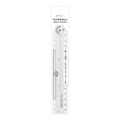 Accessory | 30 CM Folding Ruler - CLEAR