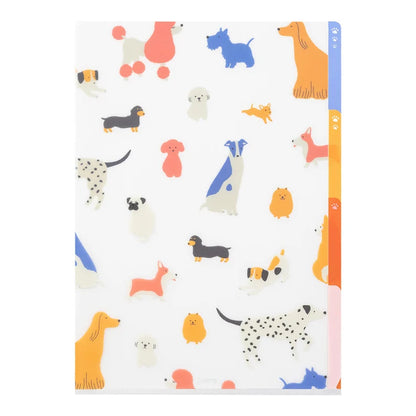 Accessory | A4 3 Pocket File Folder - DOGS #35480-006