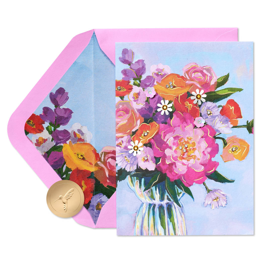 Valentine's Card | FLORAL BOUQUET #V7152316