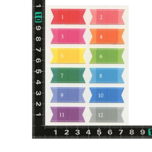 Sticker Package | Index Number Stickers - FLAGS #83493-006