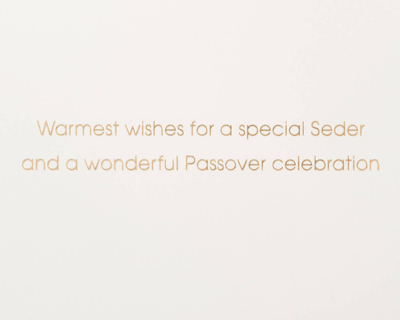 Passover Card | WARMEST WISHES #6968002