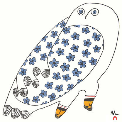 Boxed Note Cards | Pack of 12 - Cape Dorset Owls with Personality #BOX188